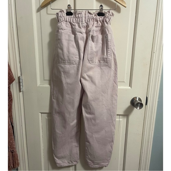 Zara Paperbag High Waisted Baggy Jeans Size 2 - Picture 5 of 13